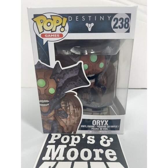Funko Pop! Destiny: Oryx #238 Vaulted Vinyl Figure With Box Damage - Picture 2 of 16